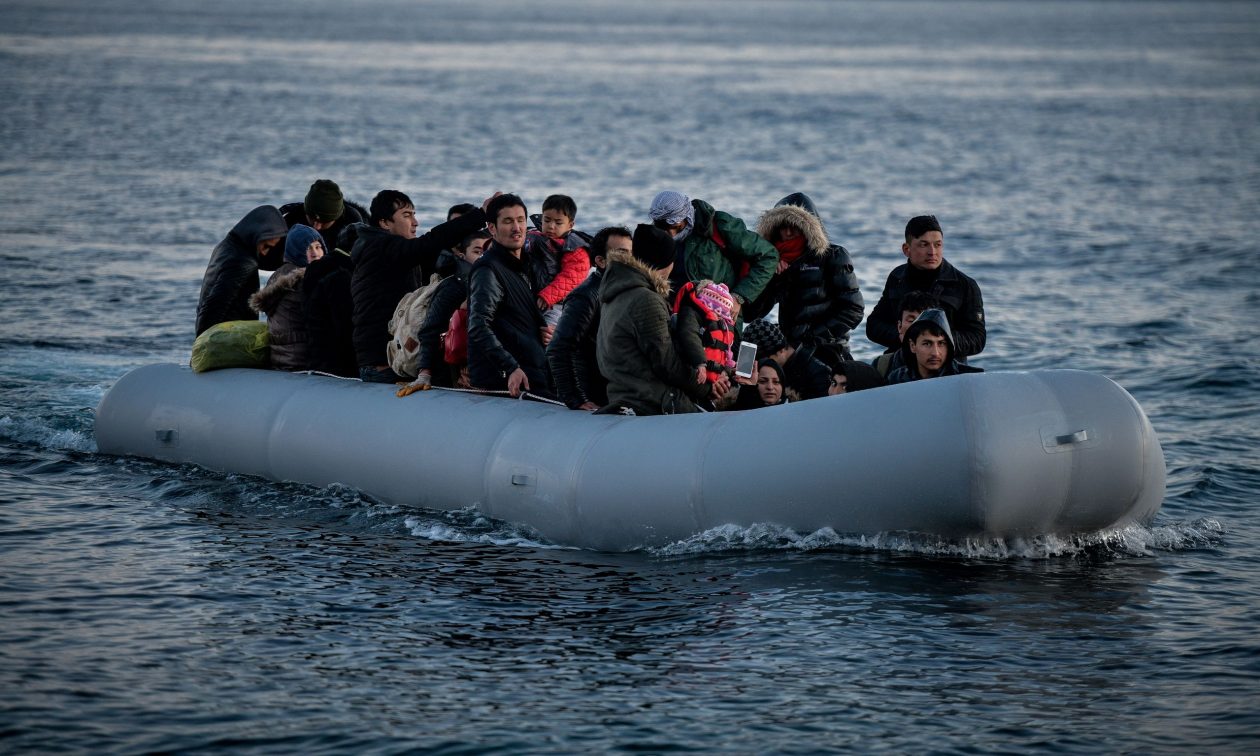 Επιχείρηση διάσωσης μεταναστών στην περιοχή Ποταμός της Γαύδου